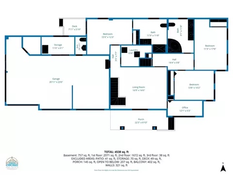 Floorplan - 8650 W Davis St, Des Plaines, IL 60016 photo 1 of 3