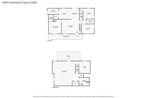 Floorplan - 2309 E Lakeview Dr, Casey, IL 62420 photo 3 of 3