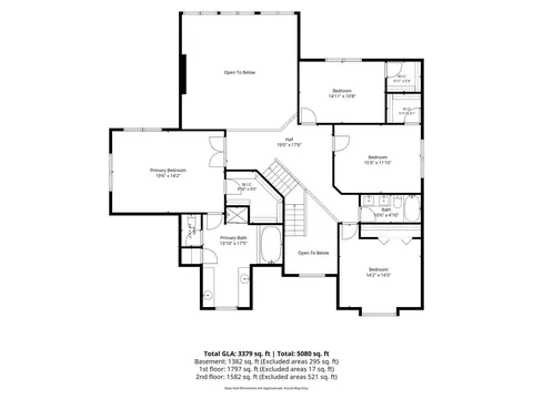 Floorplan - 26612 Lindengate Cir, Plainfield, IL 60585 photo 2 of 4