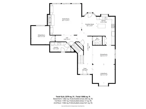 Floorplan - 26612 Lindengate Cir, Plainfield, IL 60585 photo 1 of 4