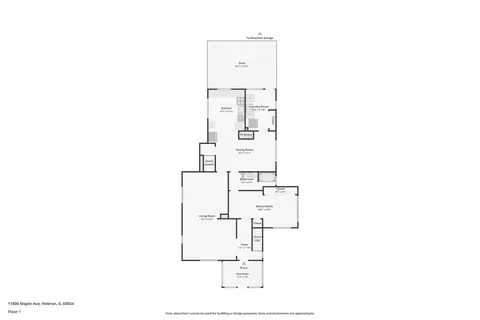 Floorplan - 11806 Maple Ave, Hebron, IL 60034 photo 3 of 4