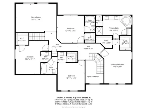 Floorplan - 13500 Arborview Cir, Plainfield, IL 60585 photo 2 of 4