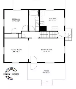 Floorplan - 3116 Oak Ave, Mattoon, IL 61938 photo 1 of 4