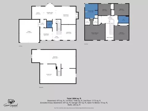 Floorplan - 1803 Chestnut Hill Rd, Plainfield, IL 60586 photo 1 of 1