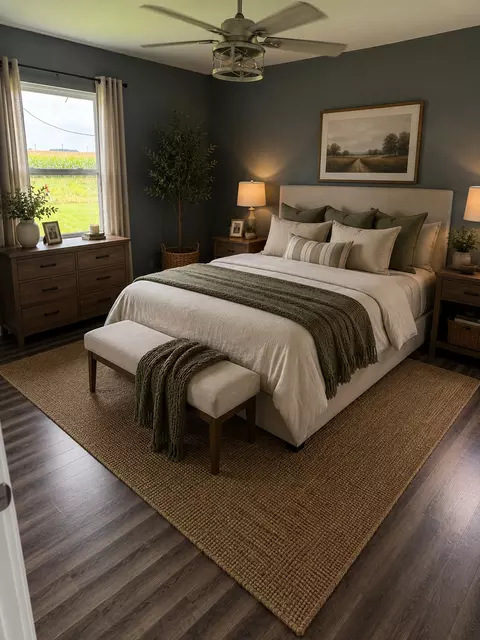 Bedroom - 909 Harmon Rd, Harmon, IL 61042 photo 8 of 8