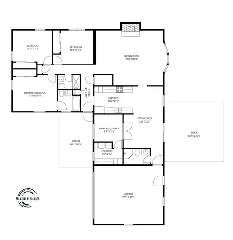 Floorplan - 1107 Foothill Dr, Champaign, IL 61821 photo 1 of 1