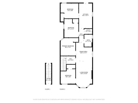 Floorplan - 7642 S Normal Ave, Chicago, IL 60620 photo 2 of 2