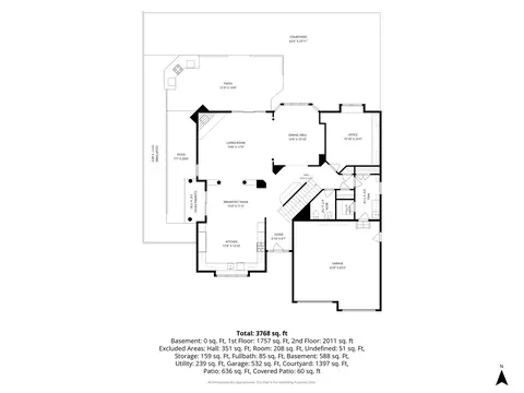 Floorplan - 415 Ranch Rd, Wheaton, IL 60187 photo 2 of 4