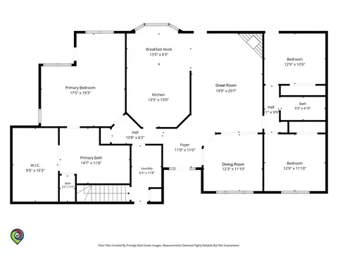 Floorplan - 1544 Wayne Dr, Crete, IL 60417 photo 1 of 3