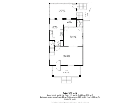 Floorplan - 632 Thomas Ave, Forest Park, IL 60130 photo 2 of 4