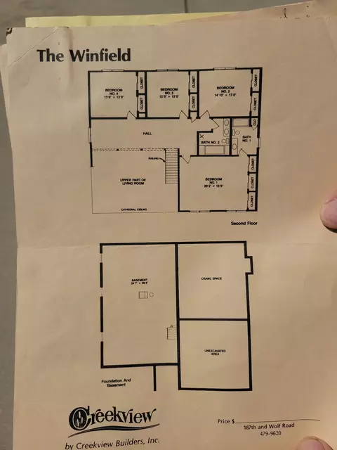 Floorplan - 11630 Parkside Ln, Mokena, IL 60448 photo 1 of 2
