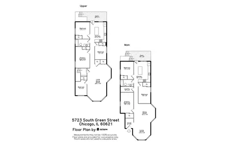 Floorplan - 5723 S Green St, Chicago, IL 60621 photo 3 of 3