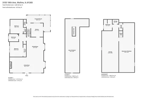 Floorplan - 3155 18th Ave, Moline, IL 61265 photo 3 of 3
