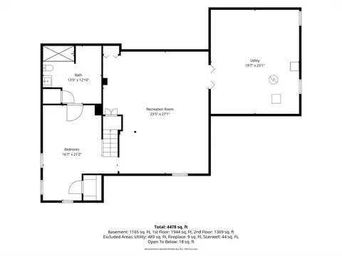 Floorplan - 615 E Bailey Rd, Naperville, IL 60565 photo 3 of 3