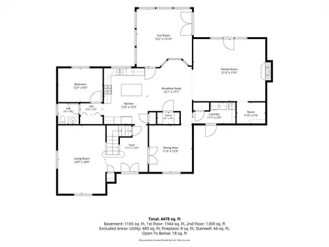 Floorplan - 615 E Bailey Rd, Naperville, IL 60565 photo 1 of 3