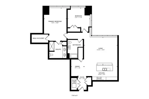 Floorplan - 363 E Wacker Dr #4803, Chicago, IL 60601 photo 1 of 1