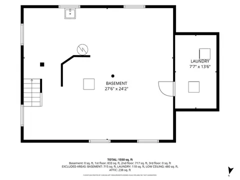 Floorplan - 95 Pine Ave, Riverside, IL 60546 photo 1 of 5
