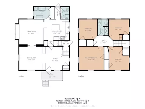 Floorplan - 411 E Cherry St, Chatsworth, IL 60921 photo 1 of 1