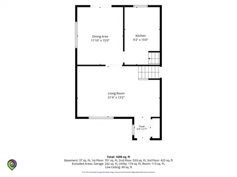 Floorplan - 390 Bartram Rd, Riverside, IL 60546 photo 7 of 10