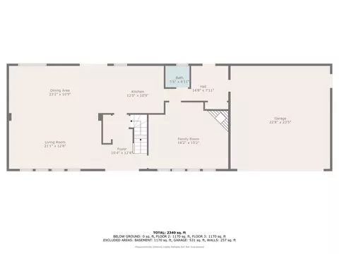 Floorplan - 1817 E Maya Ln, Mount Prospect, IL 60056 photo 2 of 4