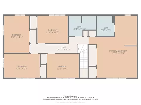 Floorplan - 1817 E Maya Ln, Mount Prospect, IL 60056 photo 3 of 4