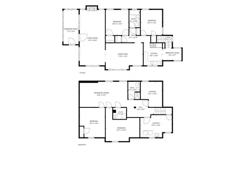 Floorplan - 310 Shenstone Rd, Riverside, IL 60546 photo 3 of 3