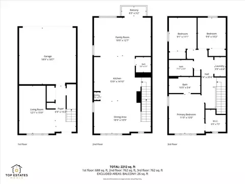 Floorplan - 1510 Sequoia Way, Pingree Grove, IL 60140 photo 1 of 3