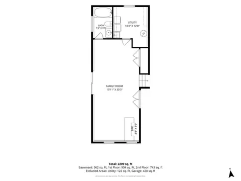 Floorplan - 21 E Hillside Rd, Naperville, IL 60540 photo 2 of 4
