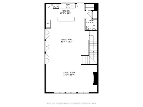 Floorplan - 511 Forest Ave, Evanston, IL 60202 photo 2 of 5