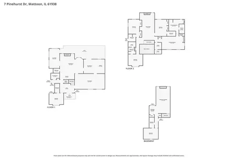 Floorplan - 7 Pinehurst Dr, Mattoon, IL 61938 photo 4 of 4