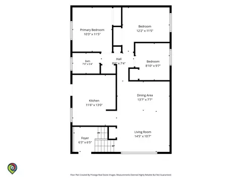 Floorplan - 16601 Honore Ave, Markham, IL 60428 photo 1 of 2