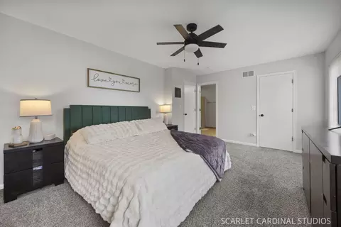 Bedroom - 1329 Wabena Ave, Minooka, IL 60447 photo 3 of 4