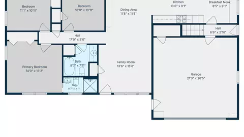 Floorplan - 313 Vista Dr, Bloomington, IL 61701 photo 5 of 6