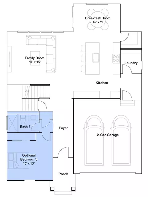 Floorplan - 553 Arye Dr, Elgin, IL 60124 photo 2 of 2