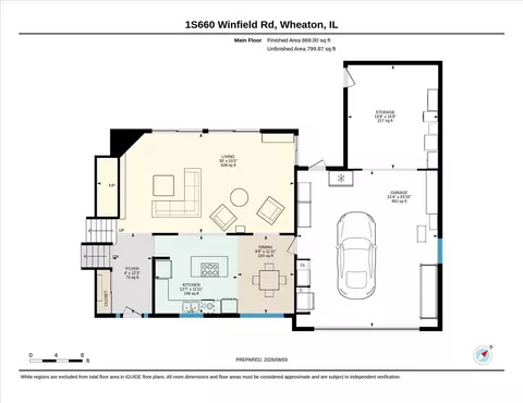 Floorplan - 1 S660 Winfield Rd, Wheaton, IL 60189 photo 1 of 3