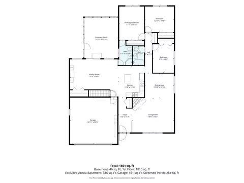 Floorplan - 1723 E Maya Ln, Mount Prospect, IL 60056 photo 1 of 3