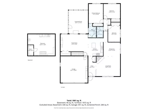 Floorplan - 1723 E Maya Ln, Mount Prospect, IL 60056 photo 3 of 3