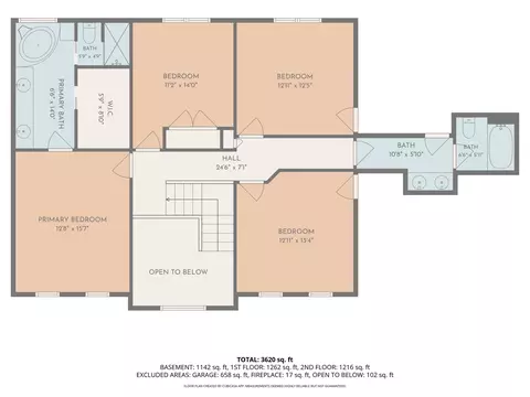 Floorplan - 1521 Broadmoor, Mattoon, IL 61938 photo 2 of 4