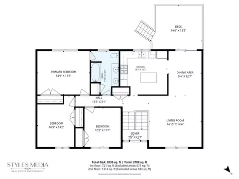 Floorplan - 1905 Cheshire Ln, Wheaton, IL 60189 photo 1 of 2