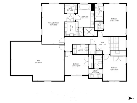 Floorplan - 310 N Nottingham Ave, Glenview, IL 60025 photo 2 of 3