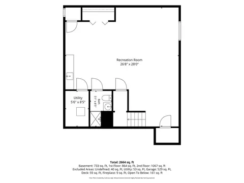 Floorplan - 6061 Delaney Dr #1, Hoffman Estates, IL 60192 photo 3 of 4
