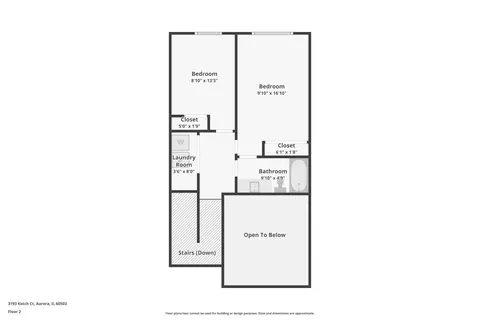 Floorplan - 3193 Ketch Ct, Aurora, IL 60503 photo 2 of 4