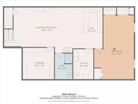 Floorplan - 1069 Devonshire Ave, Naperville, IL 60540 photo 2 of 3