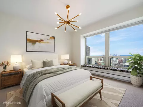 Bedroom - 57 E Delaware Pl #3503, Chicago, IL 60611 photo 3 of 5