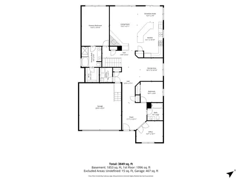Floorplan - 1908 Eton Dr, Hoffman Estates, IL 60192 photo 1 of 3