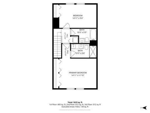 Floorplan - 1889 Maple Ave #E2, Evanston, IL 60201 photo 3 of 4