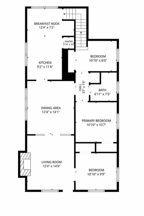 Floorplan - 13 W 37th St, Steger, IL 60475 photo 3 of 3
