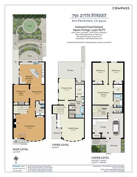 Floorplan - 791 27th St, San Francisco, CA 94131 photo 2 of 2