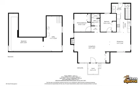 Floorplan - 301 Clark St, Georgetown, IL 61846 photo 1 of 1