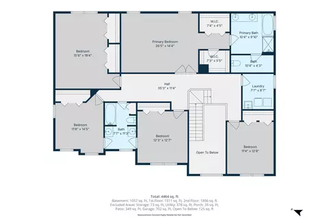 Floorplan - 157 Primrose Ln, Bartlett, IL 60103 photo 2 of 4